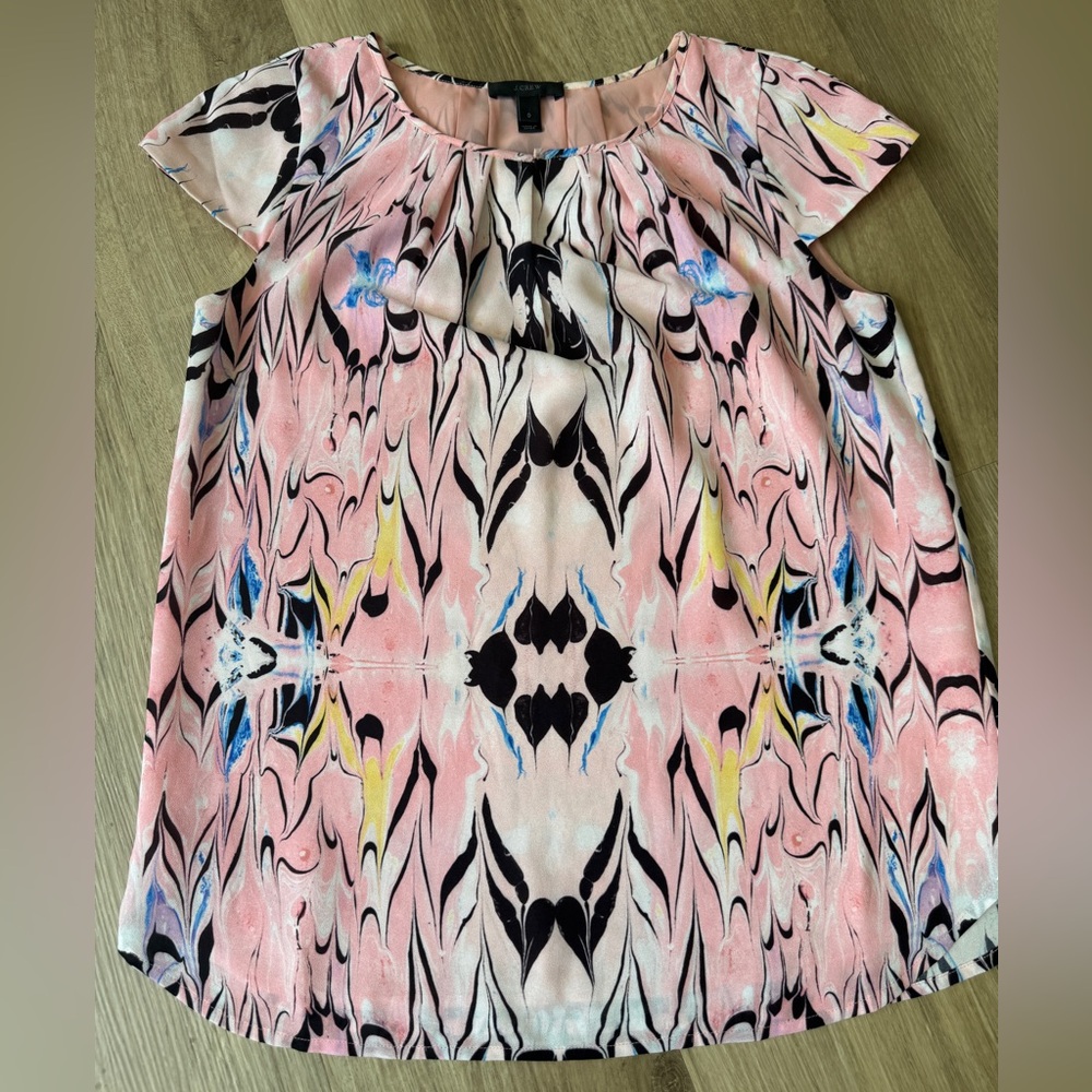 Jcrew flowy top 0